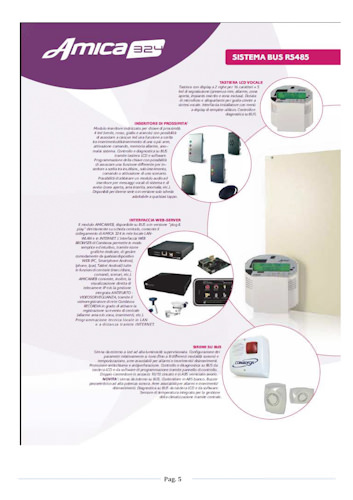 centrale di allarme Amica