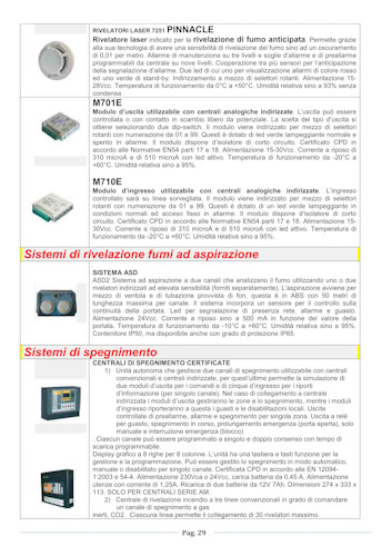 rivelazione incendi - sistemi analogici